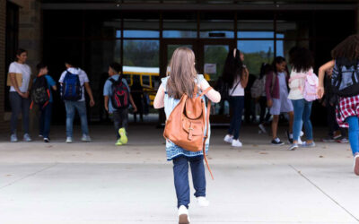 Alunos na escola